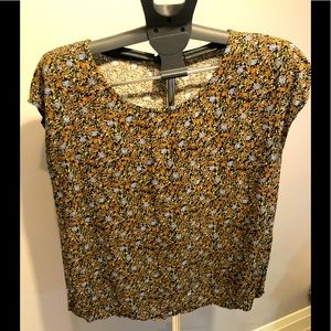 ICHI Ihvera T-Shirt Blouse Floral Print